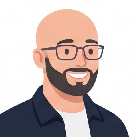 Portrait illustré d’Amine Abdalkhalki